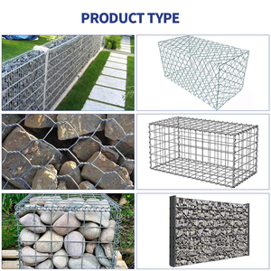 Malla de gaviones hexagonal de alambre de hierro galvanizado a gran escala para cercado de muros de contención Servicio de procesamiento de soldadura versátil - Product Image 3