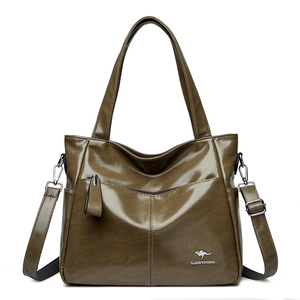 New Designer Fashion Handbag Women Large Capacity Tote Ladies Hand <b>Bags</b> <b>Soft</b> PU <b>Leather</b> and Handbags New Elegant Shoulder <b>Bag</b> - Product Image 2