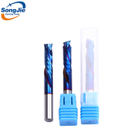 Recubrimientos y embalaje Soporte OEM/ODM 6mm Multi-Flauta Blue Composite End Mill Cutter Tamaños personalizados 6mm End Mill