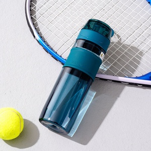 Minimalist Style BPA Free Plastic Sports Water <b>Bottle</b> Leak Proof <b>Flask</b> for Kids Adults Outdoor Fitness - Product Image 5