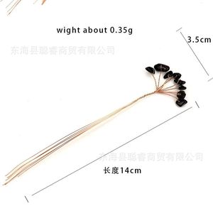 กิ่งก้านคริสตัลธรรมชาติรูปทรงไม่สม่ำเสมอสำหรับตกแต่งบ้าน วัสดุ K9 ใช้ทำต้นไม้เงิน ต้นไม้นำโชค หรือช่อดอกไม้ - Product Image 5