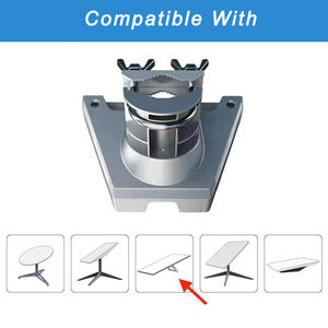 Support de Toit WM-038-V3 pour Starlink Gen2/3, Kit de Fixation, Base Réglable en Alliage d'Aluminium avec Adaptateur de Mât, Fixation en Coin Directe Usine - Product Image 5