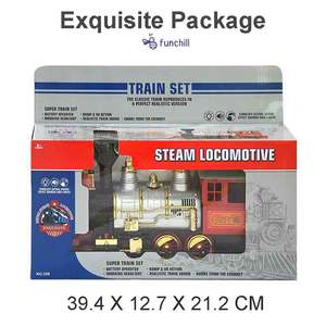 Tren de Juguete Navideño para Niños con Sonidos de Simulación, Rociador de Agua, Luz Musical, Locomotora de Vapor de Plástico, <span class=keywords><strong>Regalo</strong></span> - Product Image 6