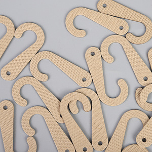 47*23 mét lưu hóa J sock móc nhà sản xuất môi trường bìa các tông có thể tái chế J hình dạng móc áo - Product Image 5