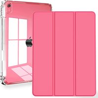 Étui de tablette antichoc durable avec support pliable à 3 volets et porte-crayon pour iPad A16 10e et 11e génération, étui de tablette à rabat intégral