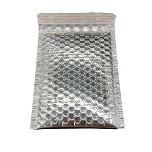 Mẫu miễn phí 280*380 + 40 mét bạc kim loại bong bóng vận chuyển phong bì lá nhôm bong bóng bưu phẩm Poly bong bóng Poly độn phong bì - Product Image 5