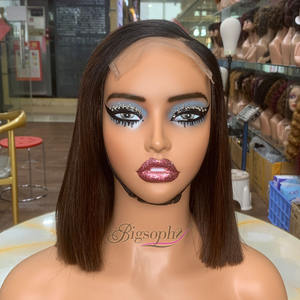 Peluca Bob con Cierre de Encaje Transparente 5x5 de 10 Pulgadas, Cabello Humano Virgen Vietnamita, Liso, Corto, Sin Pegamento, Proveedor de Pelucas - Product Image 4