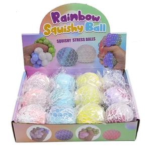 Sáng Tạo Tpr Bột Squishy Ba Màu Gel Nho Bóng Đồ Chơi Bóp Căng Thẳng Cứu Trợ Bóng Đồ Chơi Cho Trẻ Em Học Sinh - Product Image 3