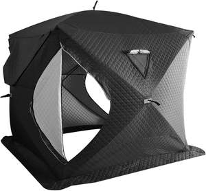 Tenda pancing Musim Dingin, tenda memancing Musim Dingin terpisah, tempat penampungan es dengan lubang cerobong asap - Product Image 1
