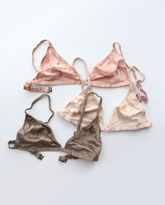 Reggiseno di Lusso Personalizzato 2022 in Seta 100% Seta di Gelso di Alta Qualità, Senza Ferretto, Comodo - Product Image 6