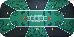 BSCI certifié usine Offre Spéciale caoutchouc divertissement jeu tapis de <span class=keywords><strong>bureau</strong></span> <span class=keywords><strong>roulette</strong></span> roue poker tapis de table - Product Image 2