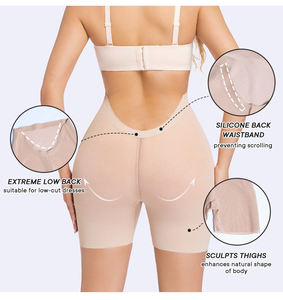 تخفيضات كبيرة على ملابس داخلية منخفضة الظهر يمكن رؤيتها من خلال الجسم للنساء ملابس داخلية للتحكم في البطن للنساء - Product Image 4