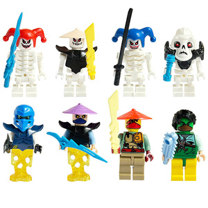 Set di Blocchi da Costruzione in Plastica ABS <span class=keywords><strong>Serie</strong></span> Hero, 4 Pezzi, per Modellismo e Giocattoli Fai-da-Te, Tema Fantasy e Sci-Fi, Particelle Piccole da 4,5 cm - Product Image 5