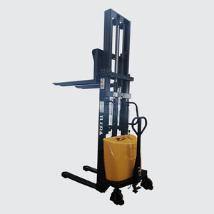 1500 किलो सेमी-इलेक्ट्रिक स्टेकर 2000 किलोग्राम ट्रक 2 मीटर 3 मीटर पैलेट स्टेकर हैंड फोर्कलिफ्ट - Product Image 2