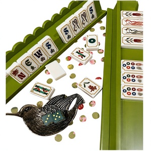 Juego de Mahjong Americano Navideño, Fichas de Mahjong Acrílicas Resistentes al Agua, No Tóxicas, Juego para 4 Jugadores - Product Image 3