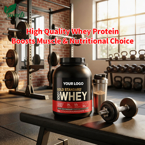 Proteína de Suero de Leche en Polvo Estándar Oro OEM/ODM - Suplemento Deportivo <span class=keywords><strong>Pre</strong></span>-Entrenamiento con Aminoácidos Esenciales - Product Image 3