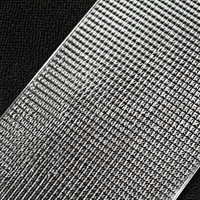 Diffuseur de lumière prismatique PC UGR<19 anti-âge triple protection pour éclairage linéaire, panneaux diffuseurs de rétroéclairage pour panneaux publicitaires