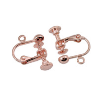 Boucles d'oreilles en spirale pour oreilles percées, accessoires de bijouterie à faire soi-même