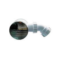 Ensemble de drain de douche pour salle de bain avec corps en PP, sortie de 50 mm, débit de 30 L/min, taille personnalisée