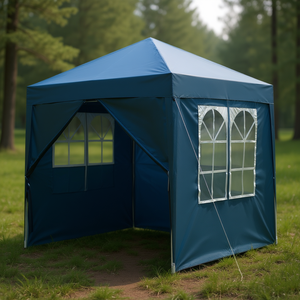 เต็นท์แคมป์ปิ้ง DB ขนาด 2x2 เมตร ผ้า Oxford กันน้ำ ติดตั้งง่าย เต็นท์กลางแจ้งแบบห้องนอนเดียว มีสองประตูและหน้าต่าง - Product Image 2