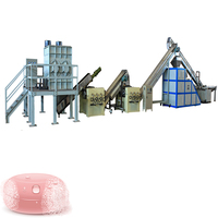 Ligne de production de savon haute performance et adaptée à la production de savon à lessive et de savon de bain