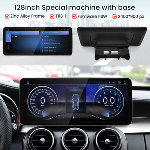 HFmidia 2026 Sistema Linux 10.25 Pantalla Delgada de 12.8 Pulgadas para el Tablero de Instrumentos Mercedes-Benz Clase C W205 GLC X253 CarPlay 1 Año de Garantía Video para Auto - Product Image 4