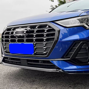 Fabrication en usine d'accessoires automobiles, becquet de pare-chocs avant en fibre de carbone noir pour Audi <span class=keywords><strong>Q5</strong></span> FY Sline 2019-2024 - Product Image 2