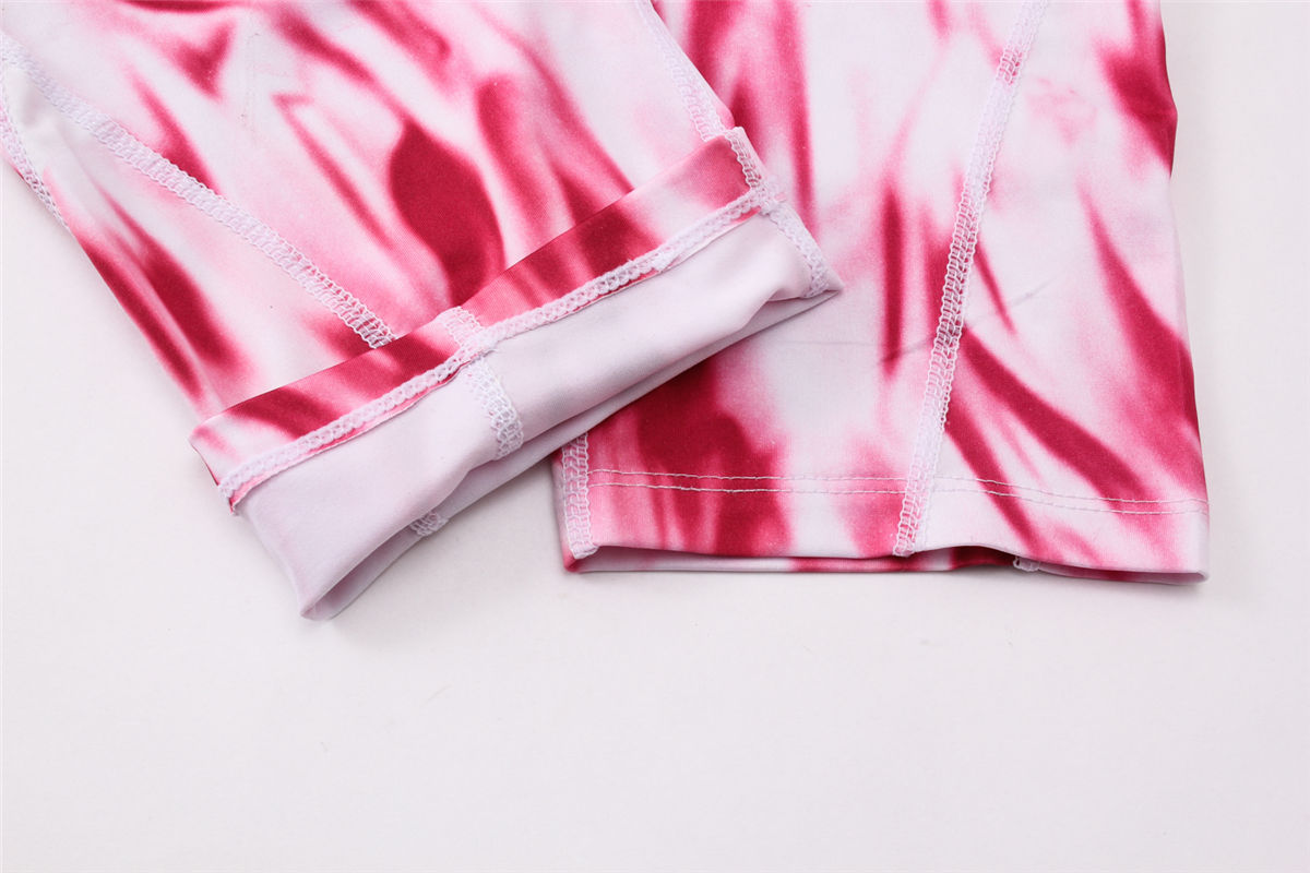 2021 tie dye yoga leggings women gym leggings custom logo