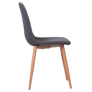 Free Sample Gray Completely Density New Upholstery Training Stackable Technology Rufted <strong>Patchwork</strong> Set Fabric <strong>Dining</strong> <strong>Chair</strong> - Product Image 3