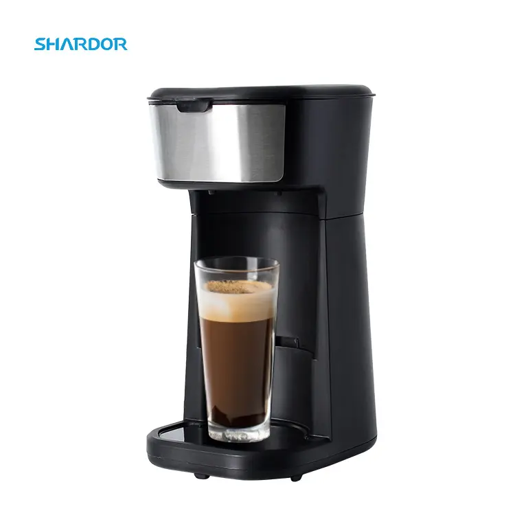 Shardor เครื่องชงกาแฟแบบหยดขนาดเล็ก4ถ้วยตัวกรองกรวยหม้อกาแฟขนาดกะทัดรัดเครื่องชงกาแฟมินิอัจฉริยะ