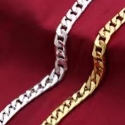 Bracelets à chaîne cubains populaires européens et américains Accessoires de bijoux de rue élégants Bracelets à chaîne Hiphop Punk pour hommes