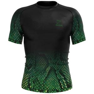 Camisetas de Protección Solar UPF 50+ para Natación, Sublimadas, para Hombre, BJJ, MMA, Grappling, Jiu-Jitsu - Product Image 1