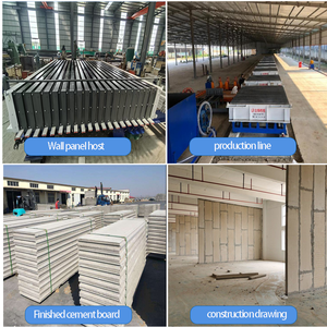 เครื่องผลิตผนังเบาอเนกประสงค์กึ่งอัตโนมัติพร้อมเครื่องยนต์และปั๊มเพื่อลดต้นทุนแรงงาน - Product Image 3