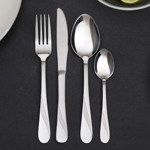 Juego de Cubiertos Estilo Real Premium 16/20/24/30 Piezas - Cuchillo, Tenedor, Cuchara - Product Image 3