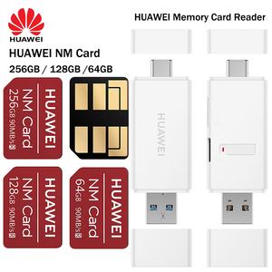 การ์ด NM 90เมกะไบต์/วินาที64GB/128GB/256GB,ตัวอ่านการ์ดความจำนาโน Mate20 Pro Mate20 X P30พร้อม USB3.1 Gen 1