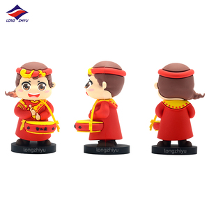 Figurines de personnages de dessins animés 3D personnalisées en PVC, fabrication d'usine Longzhiyu depuis 15 ans, figurines d'action pour couples, artisanat et cadeaux - Product Image 5