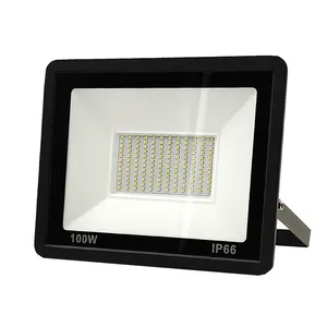 Projecteur LED IP66 étanche économie d'énergie haute luminosité réglable CCT 10 20 30 50 100 150W extérieur