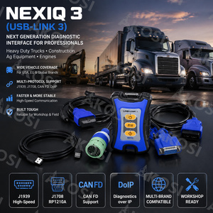 Interface de diagnostic NEXIQ-3 USB-Link 3 N3 2026 pour camions diesel, outil de réparation pour véhicules utilitaires et excavatrices - Product Image 1
