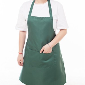 Delantales publicitarios de poliéster de color liso con cintura ajustable para uso en cocina, restaurante, fábrica y cocinero - Product Image 4