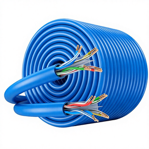 Cable LAN Cat6 OEM ODM de 305m (1000 pies) 23AWG UTP FTP SFTP, Cable de Comunicación Ethernet de Cobre Desnudo CCA PVC, Caja a Granel de Fábrica - Product Image 5