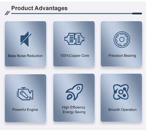 Một pha của tôi 50Hz 220V 0.12kw 0.18hp điện năng thấp tụ điện chạy điện AC động cơ cho máy thở máy - Product Image 3