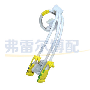 Arnés de cableado Peugeot 307 Citroën 12275641 con aislamiento de PVC, conector automotriz de 12 V para cable del volante - Product Image 3