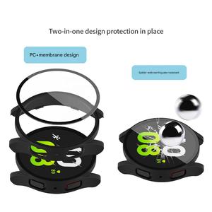 Nouveauté, protection d'écran pour montre intelligente 2 en 1, coque en PC, verre trempé résistant aux rayures pour montre 6 40 mm - Product Image 4