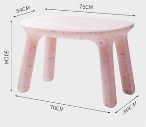 Bắc Âu Cổ Điển Trẻ Em Hiện Đại Trẻ Em PE Nhựa Confetti Bàn Và Ghế Cho Phòng Khách Mẫu Giáo Vườn Ngoài Trời - Product Image 5