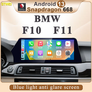 Reproductor Multimedia para Auto STWEI con Android 13, Pantalla Antideslumbrante con Luz Azul, Compatible con Serie 5 F11, CarPlay Inalámbrico - Product Image 2