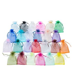 Pochettes en Organza Colorées de Haute Qualité avec Cordon de Serrage pour Bijoux, Bonbons et Cadeaux – Faible MOQ, Prix Compétitif, Emballage Textile - Product Image 1