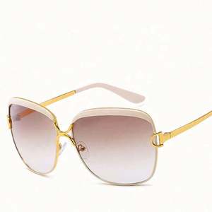 Gafas de Sol Redondas Extra Grandes de Lujo Vintage para Mujer, Venta al por Mayor, Protección UV400, 2019 - Product Image 6