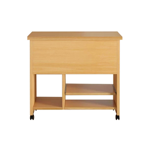 Escritorio para Computadora para Estudio en Casa con Estantes Cuadrados, Mesa para Trabajar y Escribir en el Dormitorio para Espacios Pequeños - Product Image 3