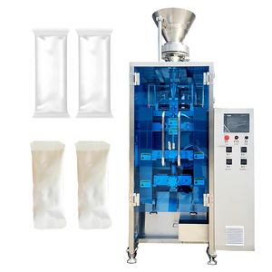 Máquina de Envasado de Partículas de Una Sola Línea con Sellado Trasero de Acero Inoxidable de Diseño Compacto para Especias en Pequeños Lotes - Product Image 1