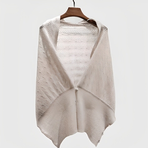 <span class=keywords><strong>Poncho</strong></span> en laine mérinos 100% tricoté, surdimensionné, tendance, personnalisable avec logo, <span class=keywords><strong>poncho</strong></span> de luxe pour femmes - Product Image 1